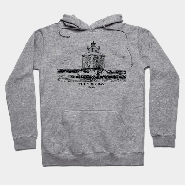 Thunder Bay - Ontario Hoodie by Lakeric